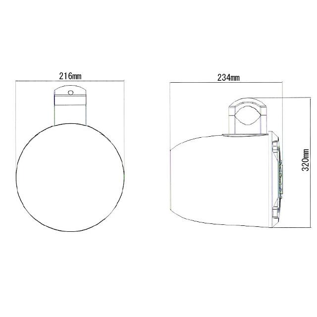 250W 6.5インチ ウェイクタワースピーカー |  | 04