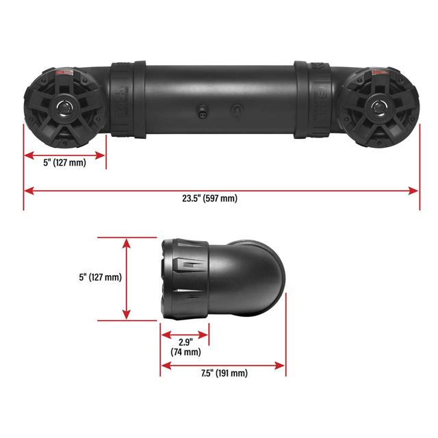 BOSS 350W Bluetooth アンプ内蔵 マリンスピーカー ウェイクタワースピーカー |  | 01