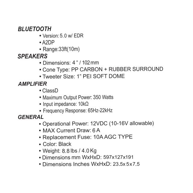 BOSS 350W Bluetooth アンプ内蔵 マリンスピーカー ウェイクタワースピーカー |  | 04
