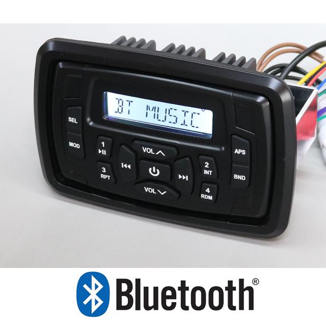 【即納】防水マリンオーディオ マリンデッキ マリンスピーカー USB Bluetoothアンプ ジェットスキー 水上バイク バギー 管理番号[US1527] マリンオーディオ マリンデッキ Bluetoothアンプ 水上バイク