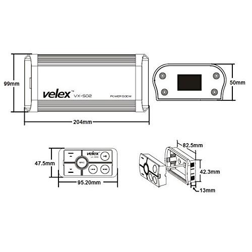防水マリンデッキ ブルートゥース 6.5インチ防水スピーカー |  | 08