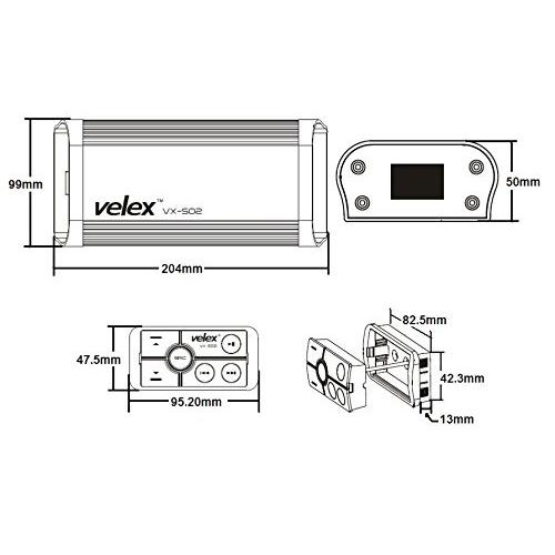防水ブルートゥースアンプ 防水マリンデッキ マリンジェット |  | 08