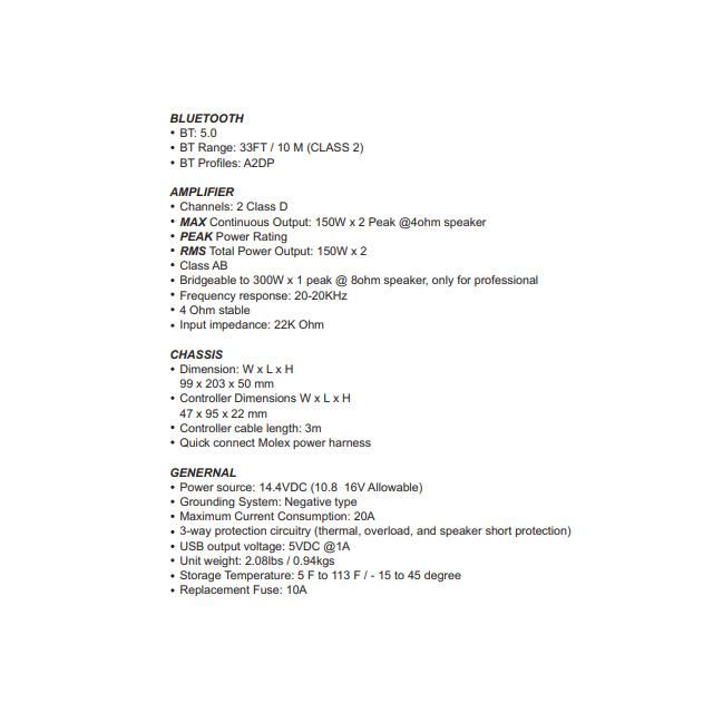 防水ブルートゥースアンプ 防水マリンデッキ マリンジェット |  | 05