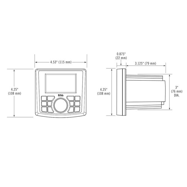 BOSS Bluetoothデッキ  防水マリンデッキ マリンジェット |  | 08