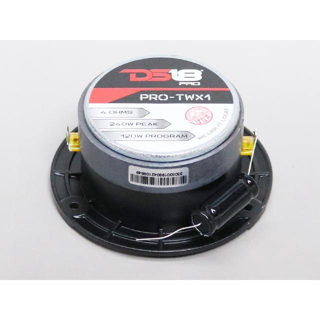 1インチ アルミ製 高級ツイーター カーオーディオ : サムテック01