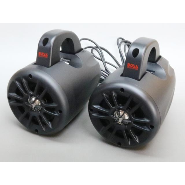 【未使用】BOSS 防水マリンスピーカー　MR60W 200W 埋込丸形 BOSS/防水マリンスピーカーMR60W/200Wx2/埋込丸形..