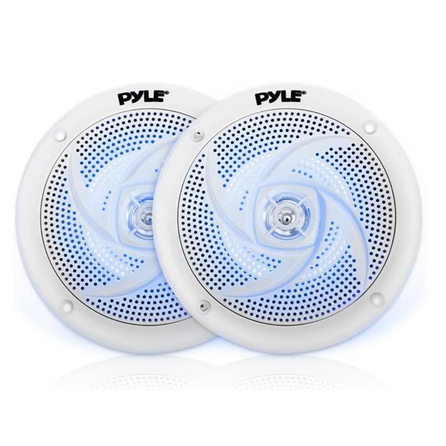 4インチ LED付き 防水スピーカー マリンスピーカー | 