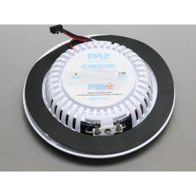 4インチ LED付き 防水スピーカー マリンスピーカー |  | 03