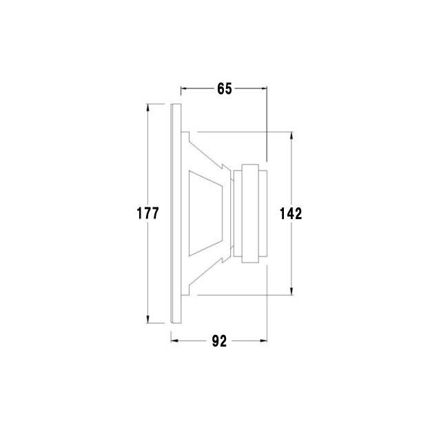 6.5インチ マリンスピーカー 2way 防水スピーカー |  | 08