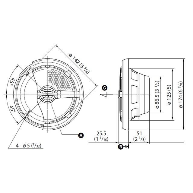 SONY　2WAY　防水マリンスピーカー　6.5インチ　防水スピーカー