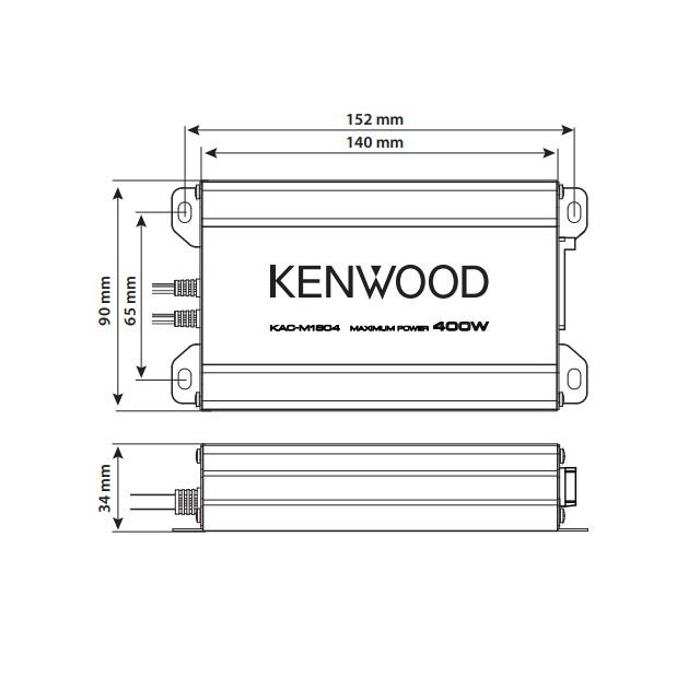 ケンウッド 4ch 超小型アンプ  マリンアンプ |  | 02