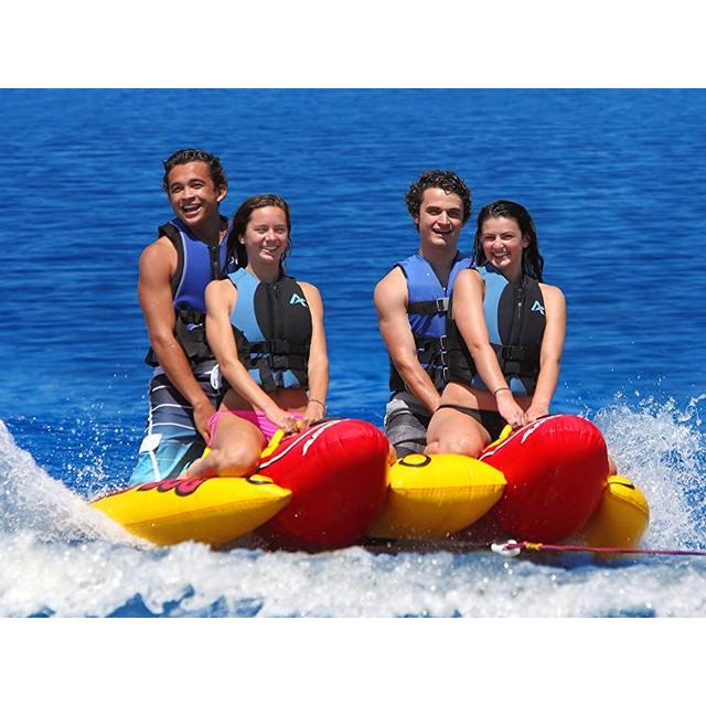 4人乗り AIRHEAD トーイングチューブ バナナボート QUAD DOG | 