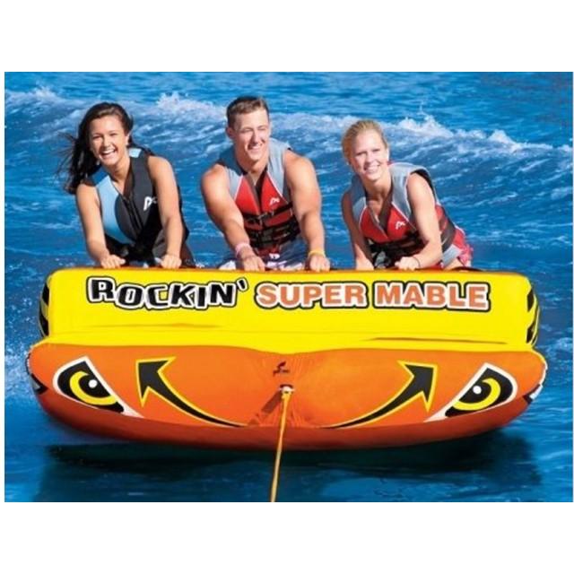3人乗り スポーツスタッフ トーイングチューブ ロッキンマーブル |  | 01