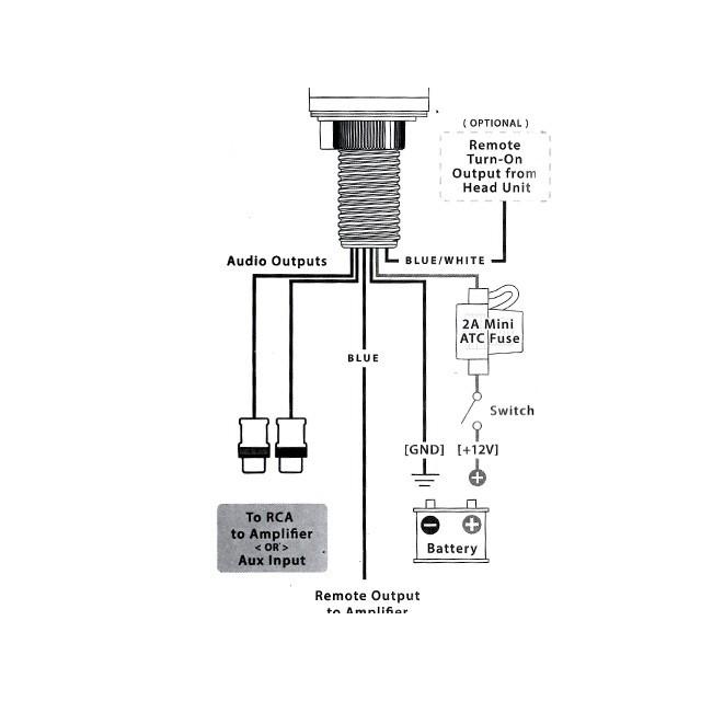 JL Audio MBT-CRX 防水ブルートゥース受信機 RCA出力 マリンBluetooth受信機 |  | 03