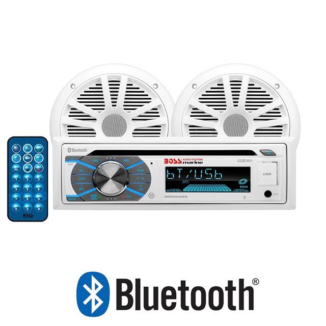 CD Bluetooth マリンデッキ  6.5インチ防水スピーカー | 