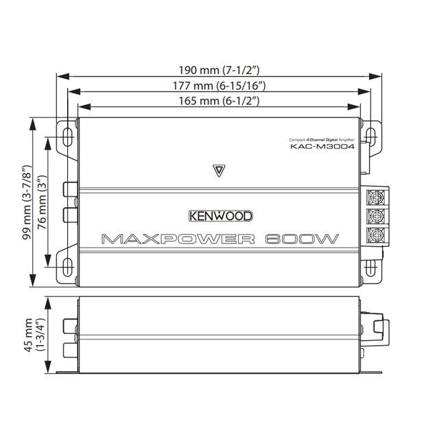 600W ケンウッド 4ch 超小型アンプ |  | 04