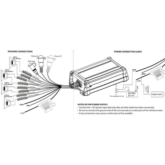4ch マリンパワーアンプ 小型アンプ |  | 04