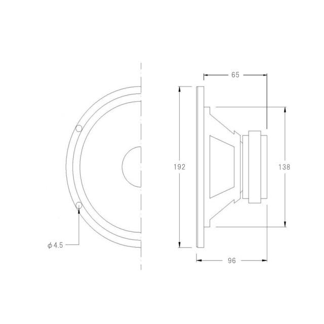 6.5インチ マリン防水スピーカー マリンスピーカー |  | 03
