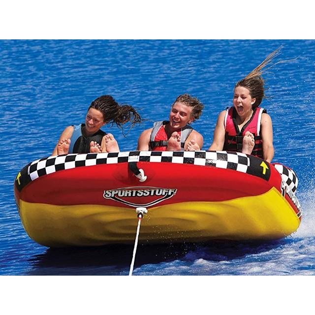 【海外取り寄せ商品】3人乗り スポーツスタッフ トーイングチューブ スーパーポパウイリー SUPER POPA WHEELIE | 