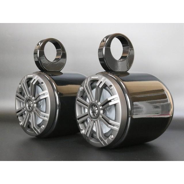 キッカー 6.5インチ ウェイクタワースピーカー 2way 防水スピーカー 