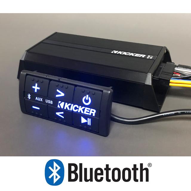 送料込み】Kicker 防水ブルートゥースアンプ
