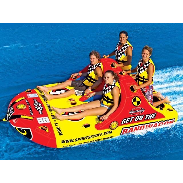 4人乗り スポーツスタッフ トーイングチューブ バンドワゴン | 