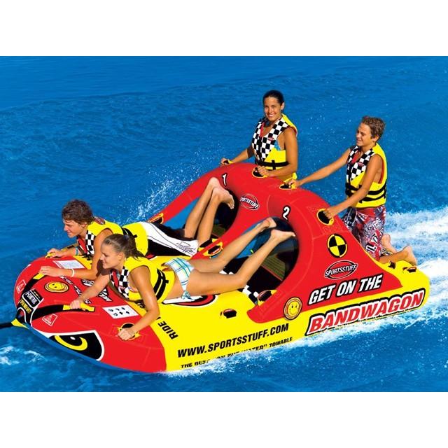 4人乗り スポーツスタッフ トーイングチューブ バンドワゴン |  | 01