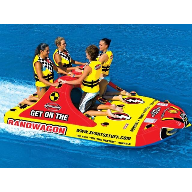 4人乗り スポーツスタッフ トーイングチューブ バンドワゴン |  | 02