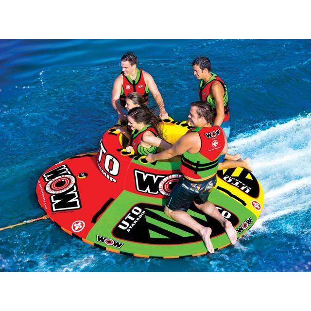 【海外取り寄せ商品】  5人乗り WOW トーイングチューブ UTOスターシップ | 