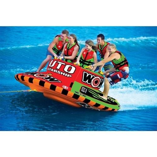 【海外取り寄せ商品】  5人乗り WOW トーイングチューブ UTOスターシップ |  | 01