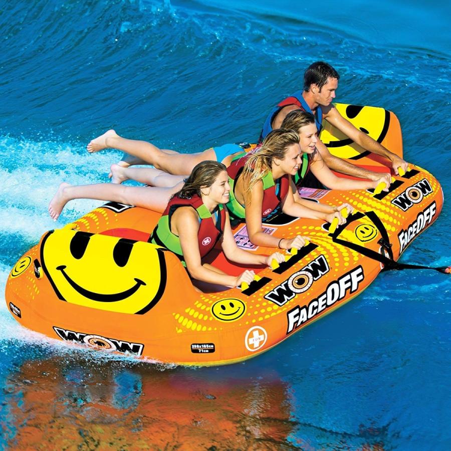 4人乗り WOW トーイングチューブ フェイスオフ |  | 01