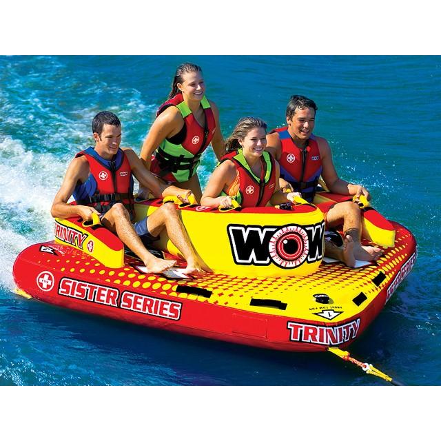 【海外取り寄せ商品】4人乗り WOW トーイングチューブ トリニティー | 
