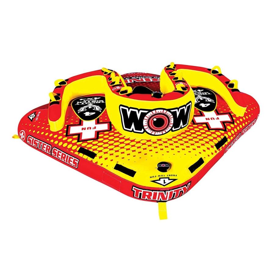 【海外取り寄せ商品】4人乗り WOW トーイングチューブ トリニティー |  | 02