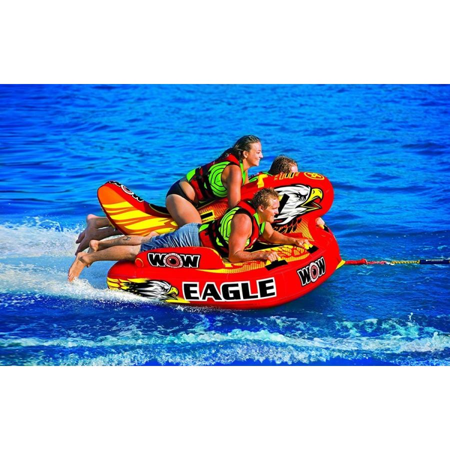 【海外取り寄せ商品】3人乗り WOW トーイングチューブ イーグル |  | 01