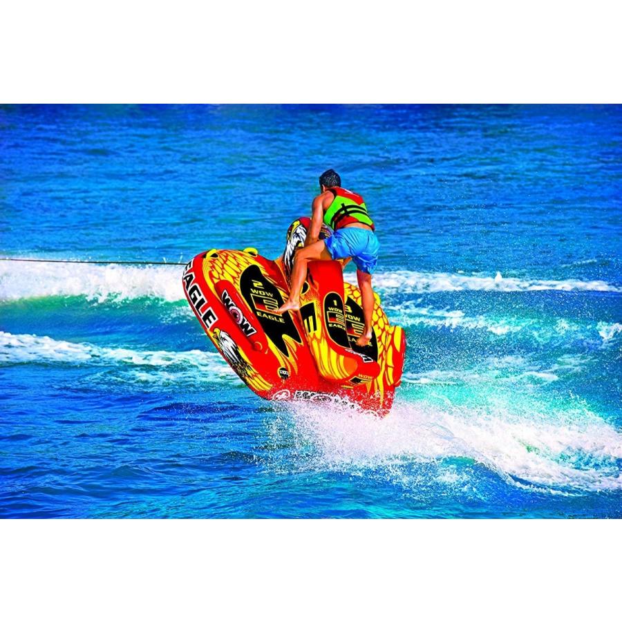 【海外取り寄せ商品】3人乗り WOW トーイングチューブ イーグル |  | 02