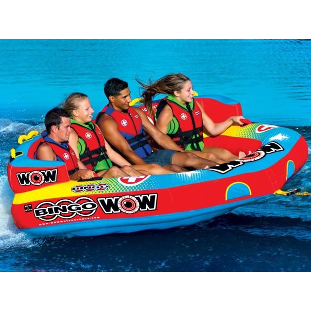 4人乗り WOW トーイングチューブ ビンゴ 4 | 