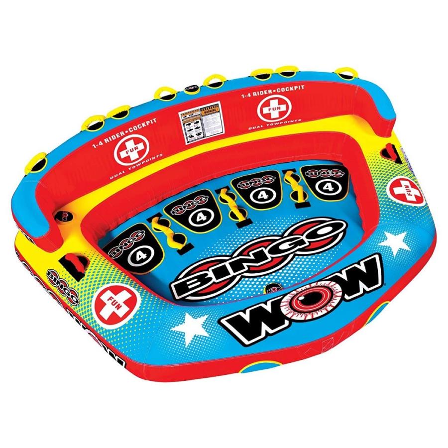 4人乗り WOW トーイングチューブ ビンゴ 4 |  | 05