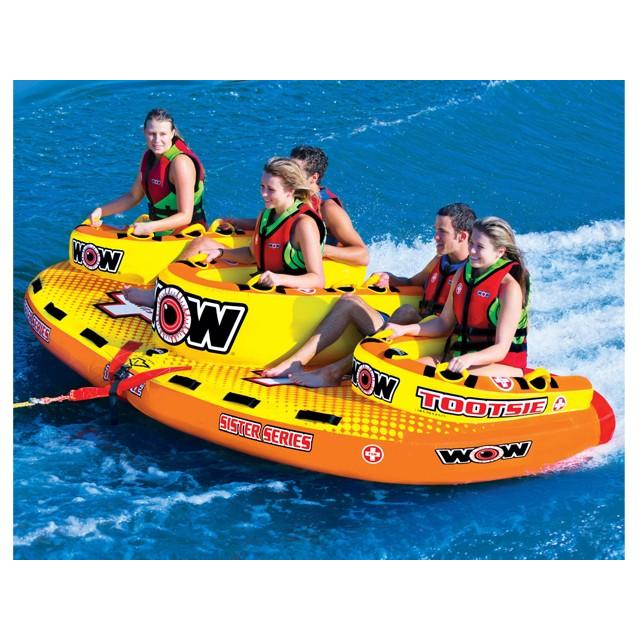 【海外取り寄せ商品】5人乗り WOW トーイングチューブ トッツィー | 