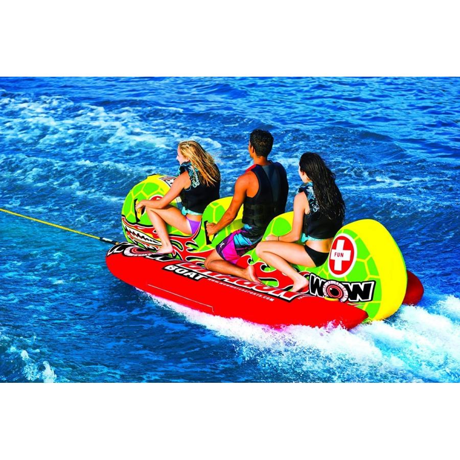 【海外取り寄せ商品】3人乗り WOW トーイングチューブ ドラゴンボート |  | 02