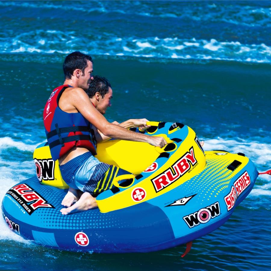2人乗り WOW トーイングチューブ ルビー |  | 01