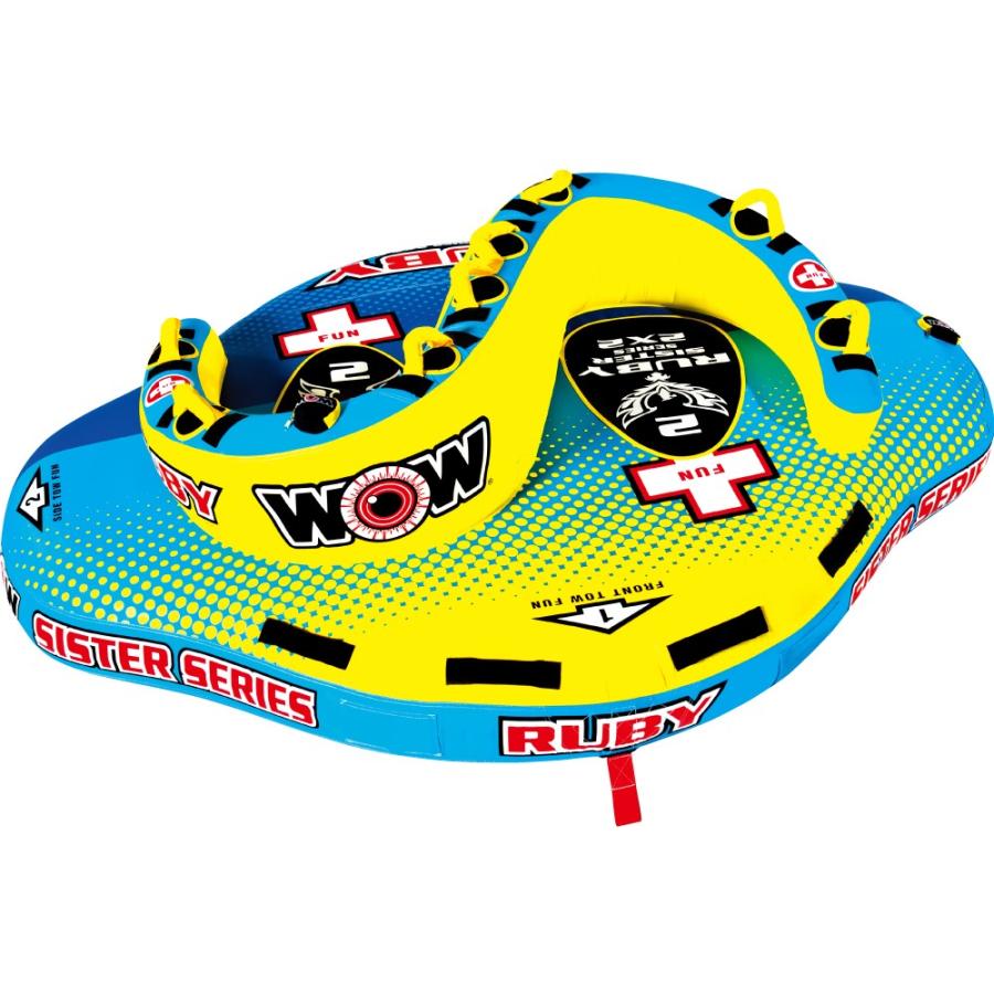 2人乗り WOW トーイングチューブ ルビー |  | 03