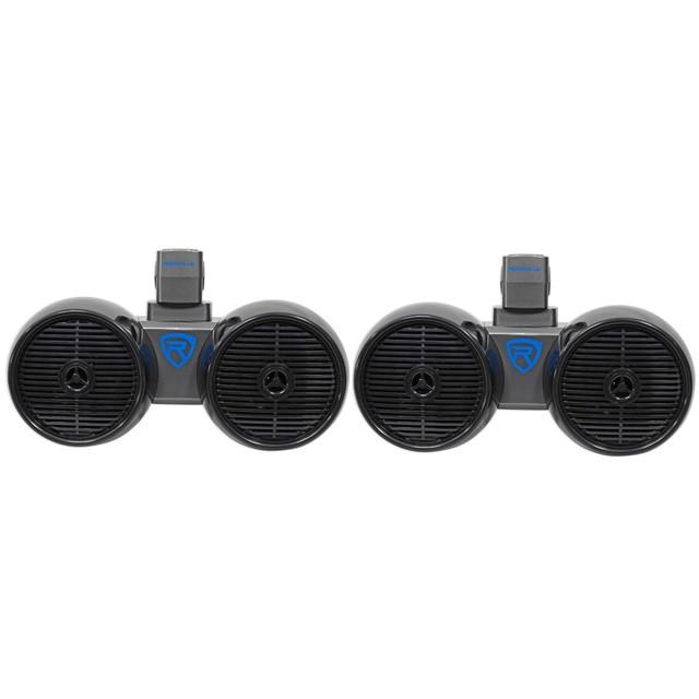 6.5インチ デュアルウェイクタワースピーカー 2way 防水スピーカー | 