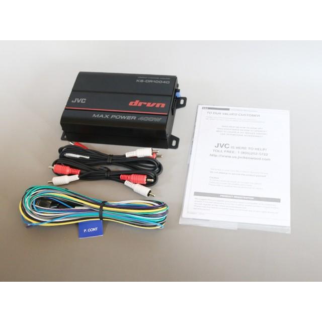 400W JVC 4ch 小型アンプ マリンパワーアンプ | 