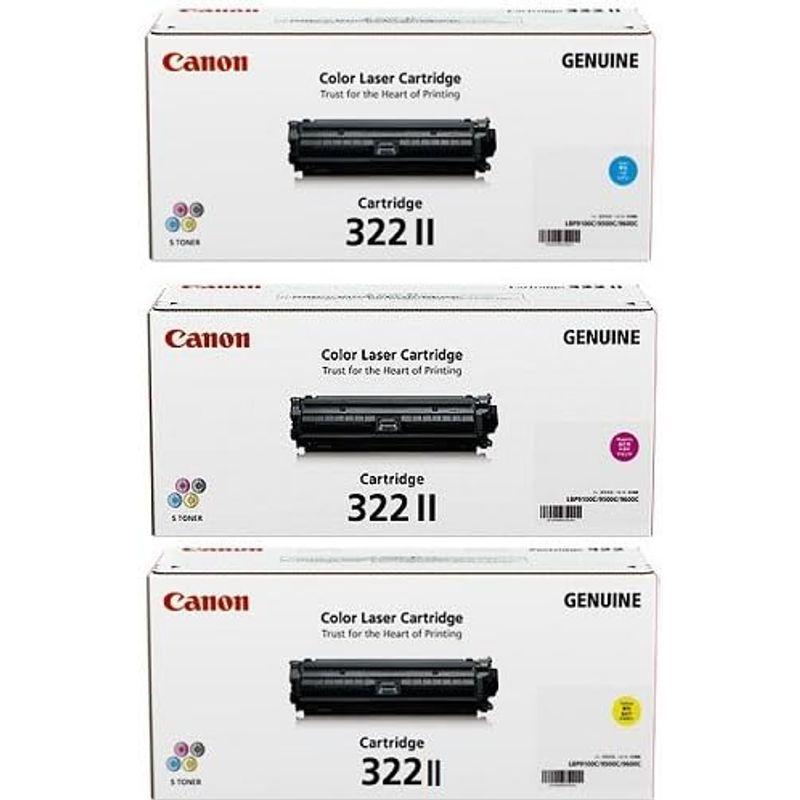 トナーカートリッジ　CANON　トナーカートリッジ322II　カラー3色セット　純正品