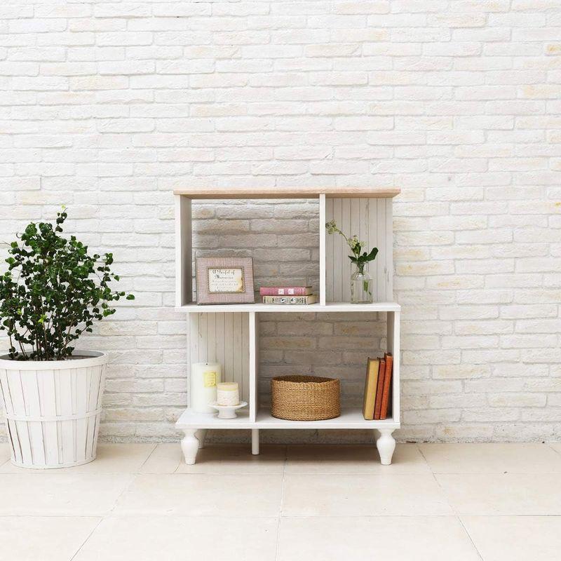 パーテーション 白井産業 ラック エリソンナチュラル 幅71.3 高さ88.5 奥行30.9cm FSC-9070PRTNW フレンチシャビ パーテーション ラック エリソンナチュラル 幅71 高さ88 奥行30 9cm FSC 9070PRTNW フレンチシャビ 　白井産業 サイズ