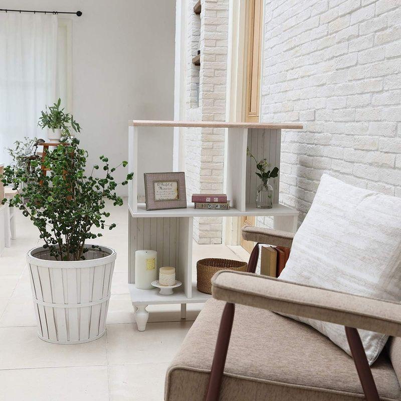 パーテーション 白井産業 ラック エリソンナチュラル 幅71.3 高さ88.5 奥行30.9cm FSC-9070PRTNW フレンチシャビ パーテーション ラック エリソンナチュラル 幅71 高さ88 奥行30 9cm FSC 9070PRTNW フレンチシャビ 　白井産業 サイズ