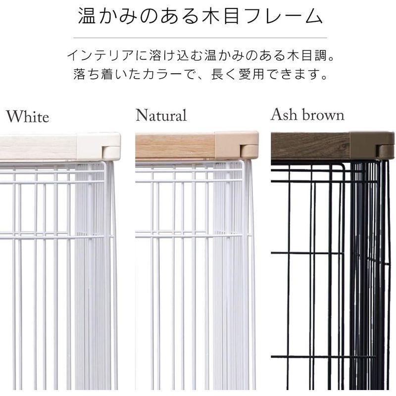 ペット用品 アイリスオーヤマ 犬 サークル ウッディサークル ブラウン 中型犬用 幅120×奥行80×高さ71cm PWSR-1280 ブラウン 犬 サークル ウッディサークル 中型犬用 幅120×奥行80×高さ71cm PWSR 　アイリスオーヤマ