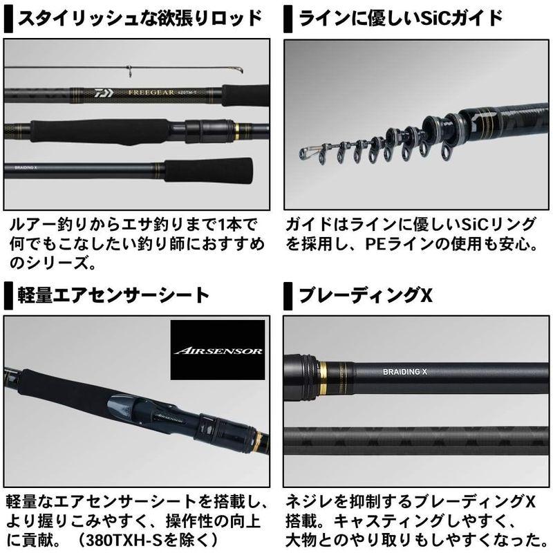釣り用具 ダイワ(DAIWA) 磯・ルアー兼用ロッド フリーギア 420TML-T 釣り竿 DAIWA 磯 ルアー兼用ロッド フリーギア 420TML 釣り竿 　ダイワ