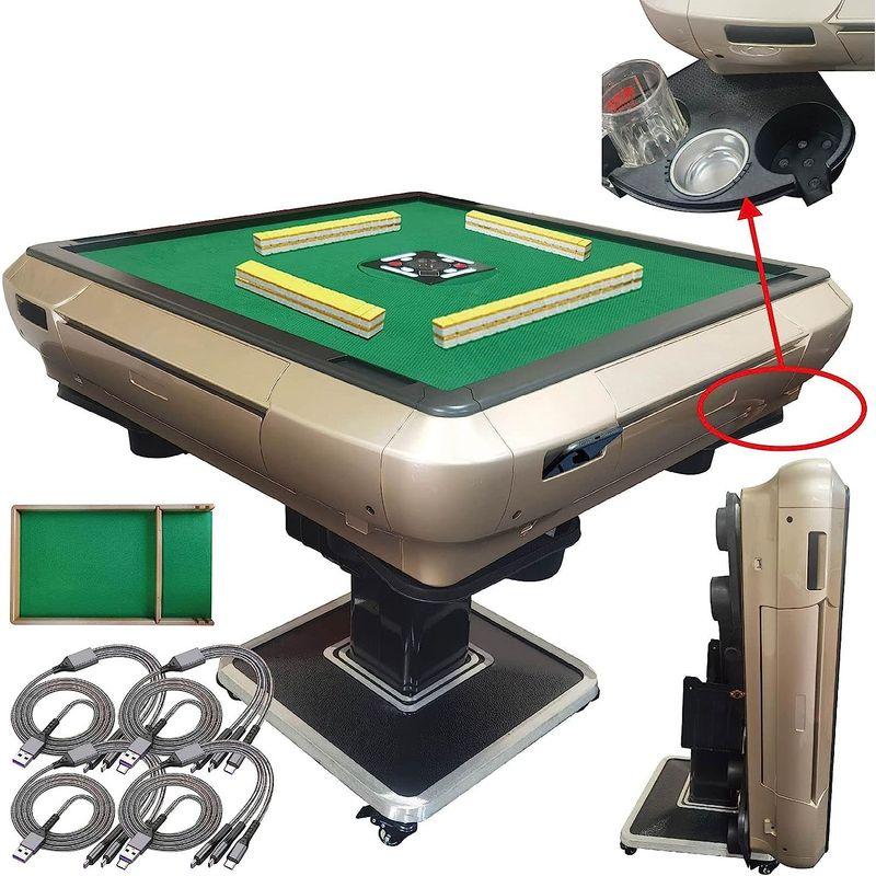 【超美品】 家庭用家具 ONE STEP 全自動麻雀卓 折りたたみ 静音 家庭用 キャスター付き 3人打ち対応機種 点棒取出容易 USB充電口 コンパクト 業務用 【DGJ1494520709】(54168円)