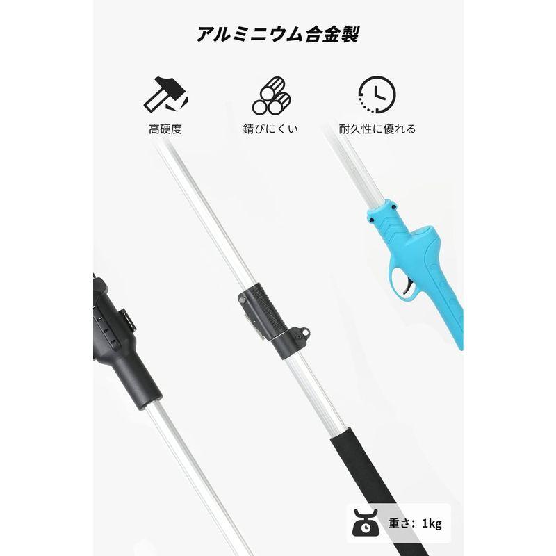 Bravemonkey 電動剪定ばさみ延長ポール BMH-01 高枝切りバサミ 電動 1.3~1.65M三段階伸縮式 アルミ合金延長ポール 電動剪定ばさみ延長ポール BMH 高枝切りバサミ 電動 65M三段階伸縮式 アルミ合金延長ポール